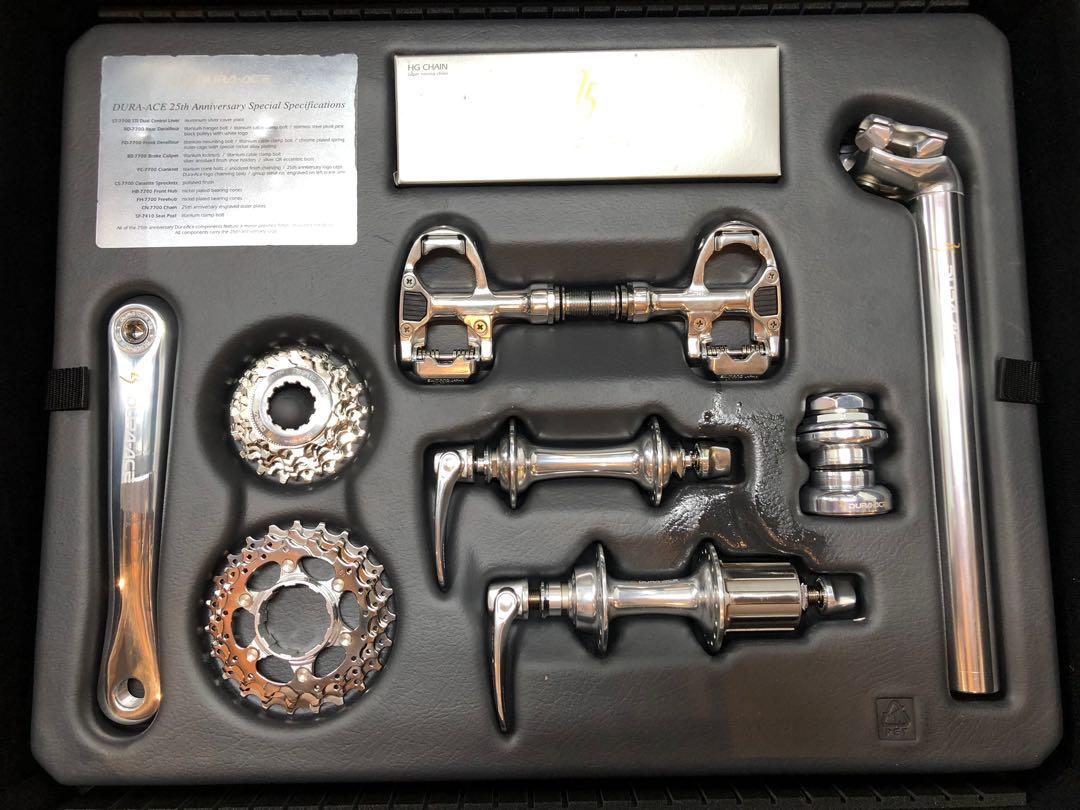 Shimano Dura Ace 25th Anniversary groupset Sports Equipment Bicycles Parts Parts Accessories on Carousell
