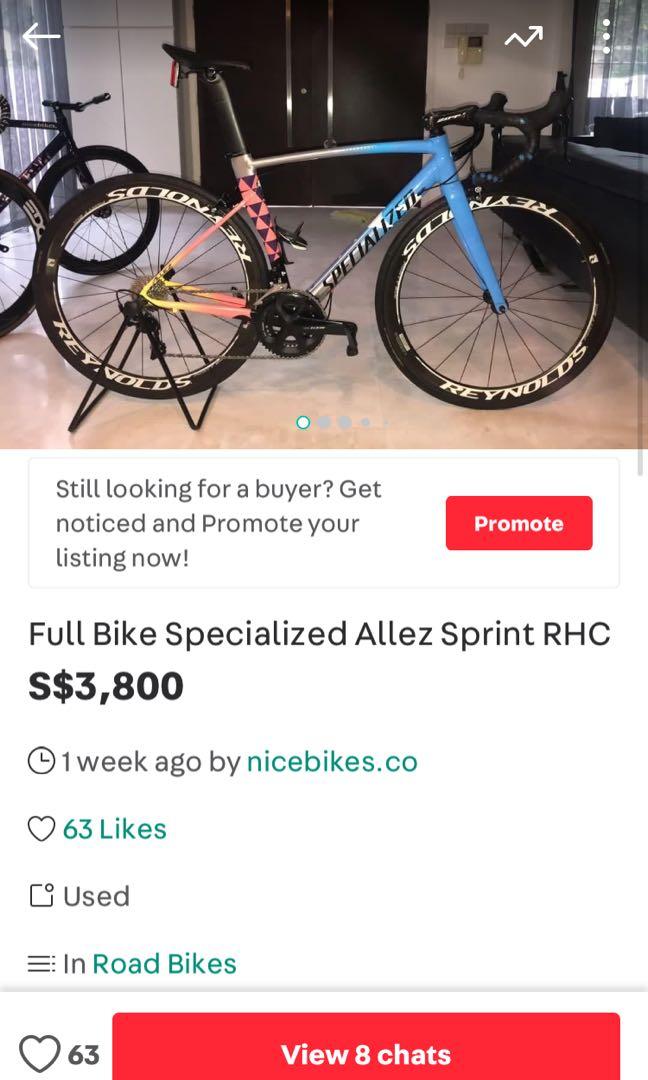 specialized allez road bike used