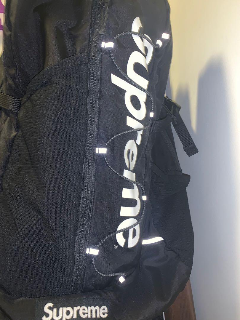 Supreme backpack 2017 hotsell