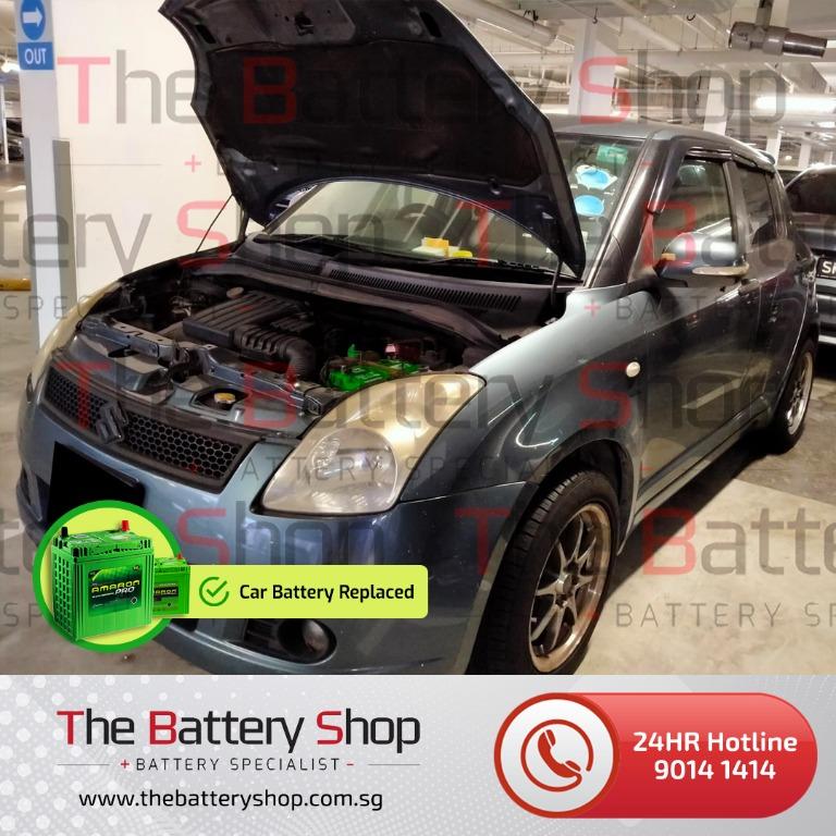Suzuki Swift 24hr Car Battery Replacement On Site Service Car Accessories Accessories On Carousell