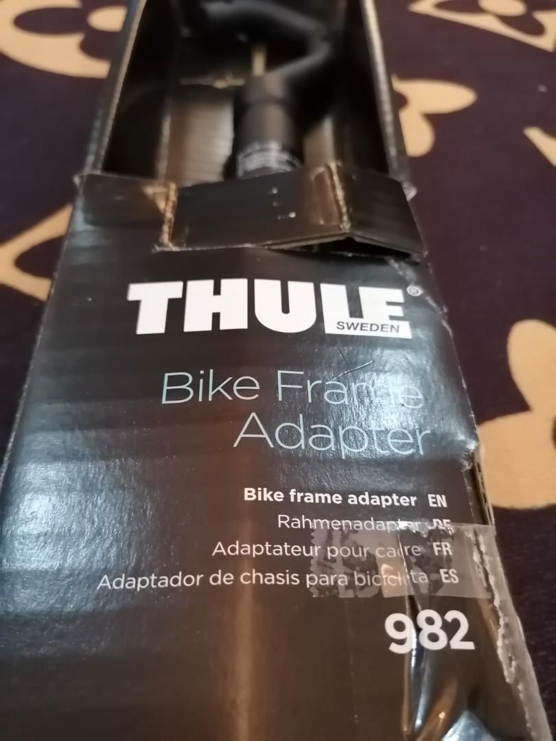 bicycle frame adapter in silver by thule