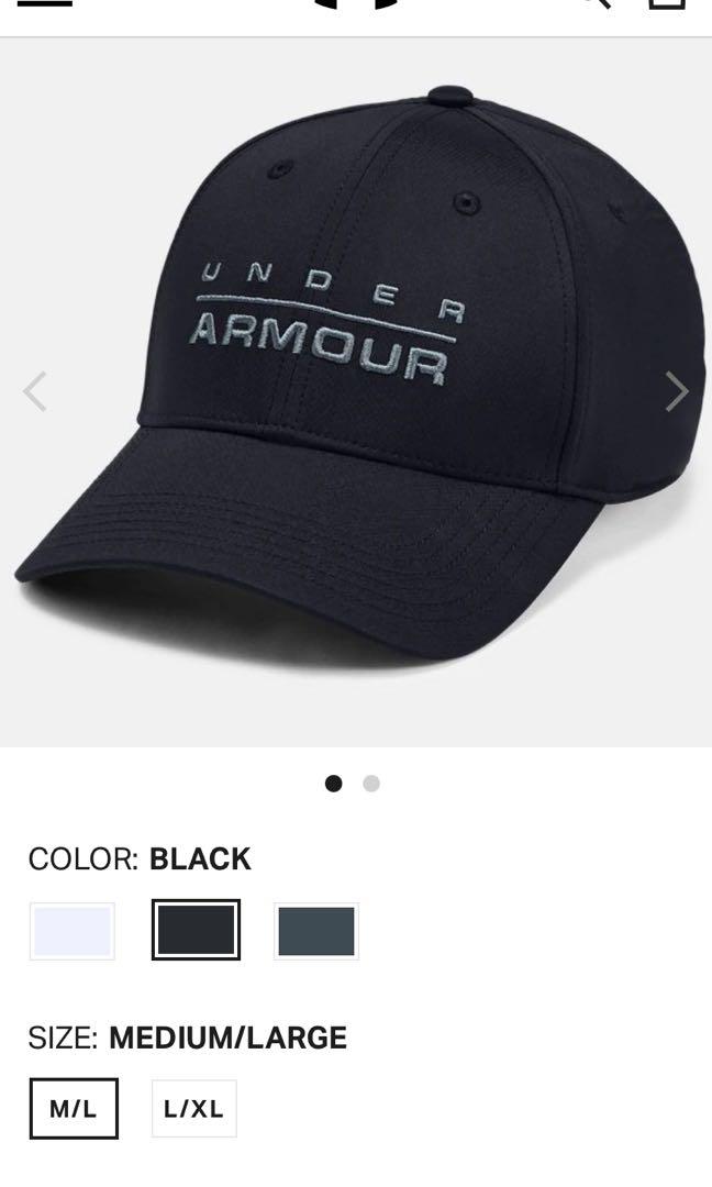 UA Men's UA Wordmark Stretch Fit Cap 