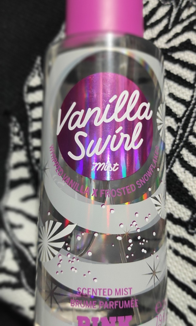 Vanilla swirl mist 2025 pink