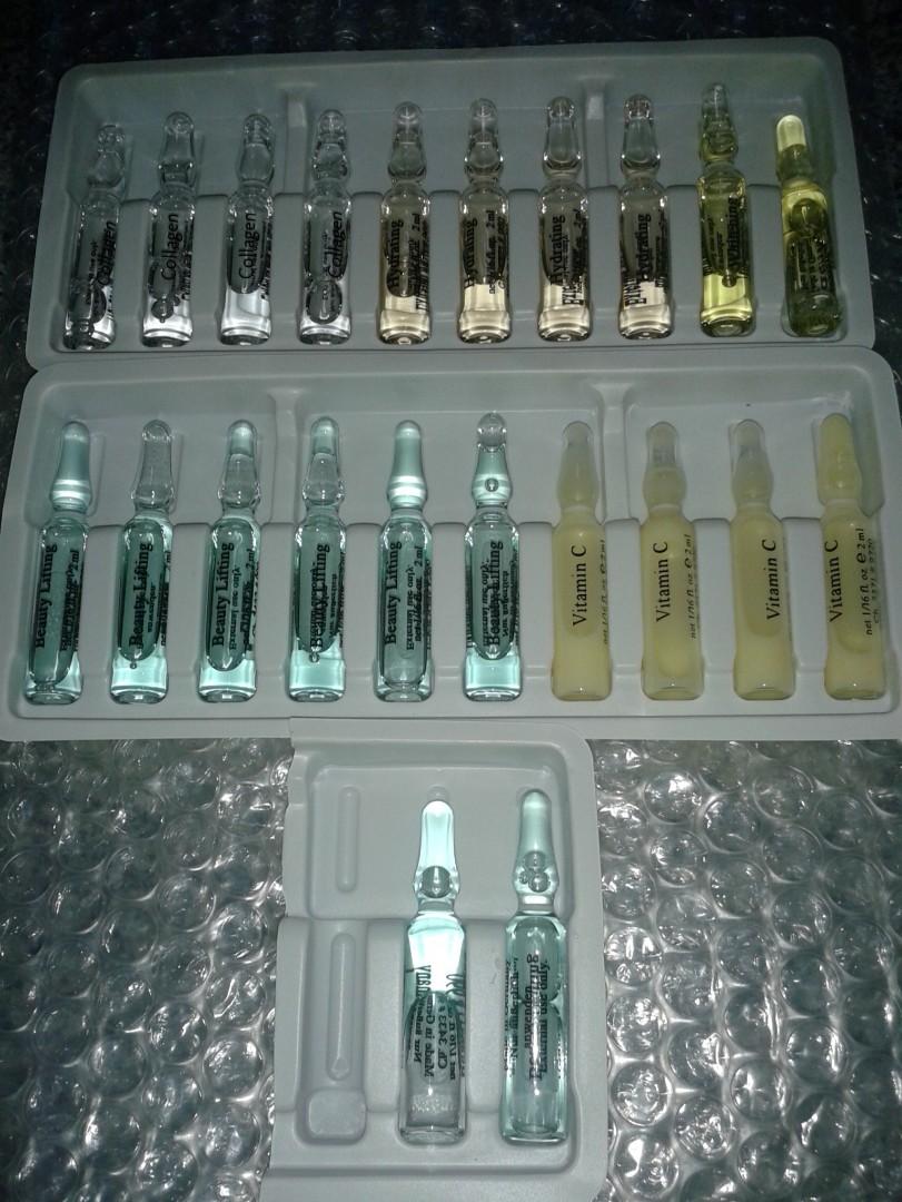 Various Ampoules 5 Vial Beauty Personal Care Face Face Care On Carousell