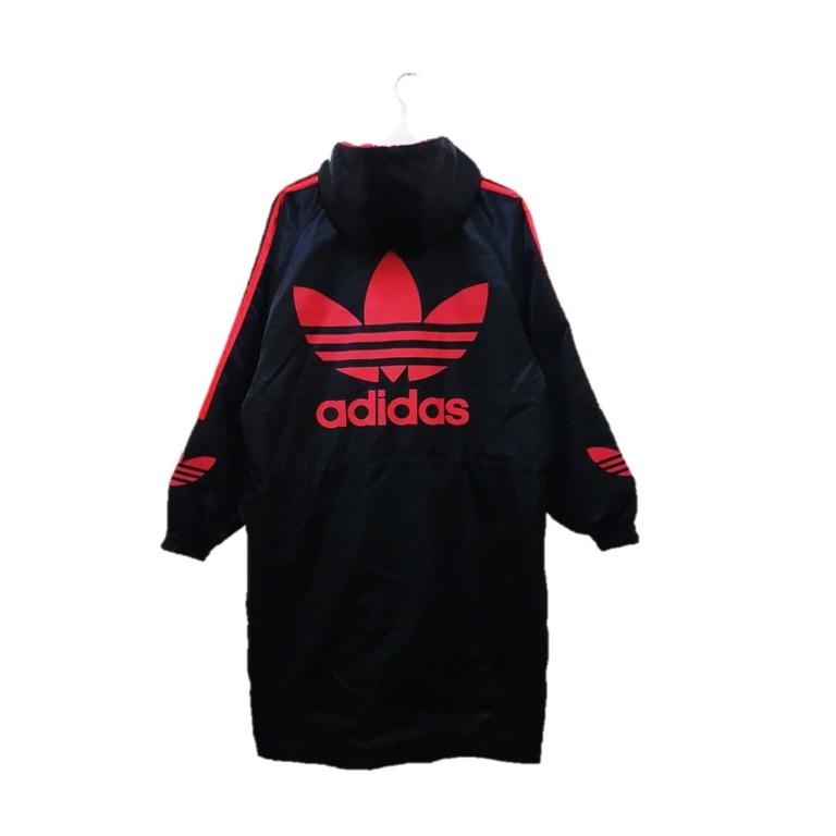adidas trefoil parka