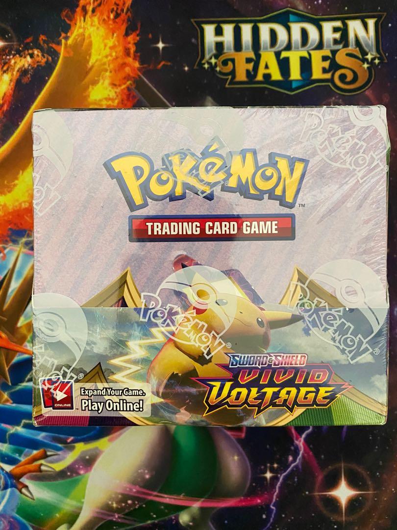Vivid Voltage Booster Box Pikachu Amazing Rare Pokemon Cards Toys Games Board Games Cards On Carousell Vivid Voltage Booster Box Pikachu Amazing Rare Pokemon Cards Toys Games Board Games Cards On Carousell