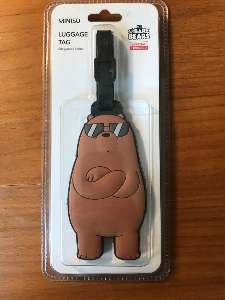 We Bare Bears Luggage Tag