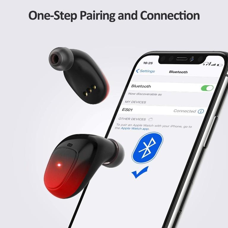 Wireless Earbuds Vinlley Bluetooth Earphones True Wireless