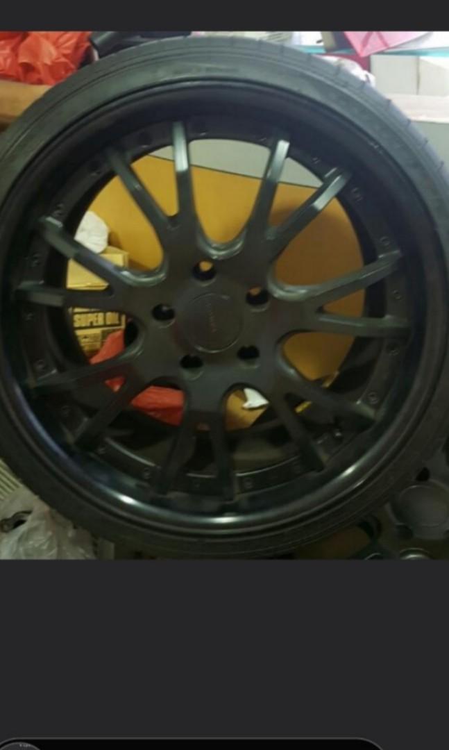 Works Gnosis GS4 Japan Wheels 19inch Staggered, Car Accessories, Tyres ...