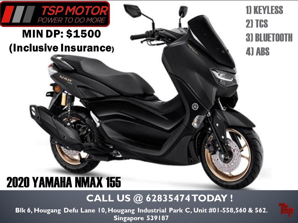2021 New Colours Keyless Yamaha Nmax155 Motorcycles Motorcycles For Sale Class 2b On Carousell