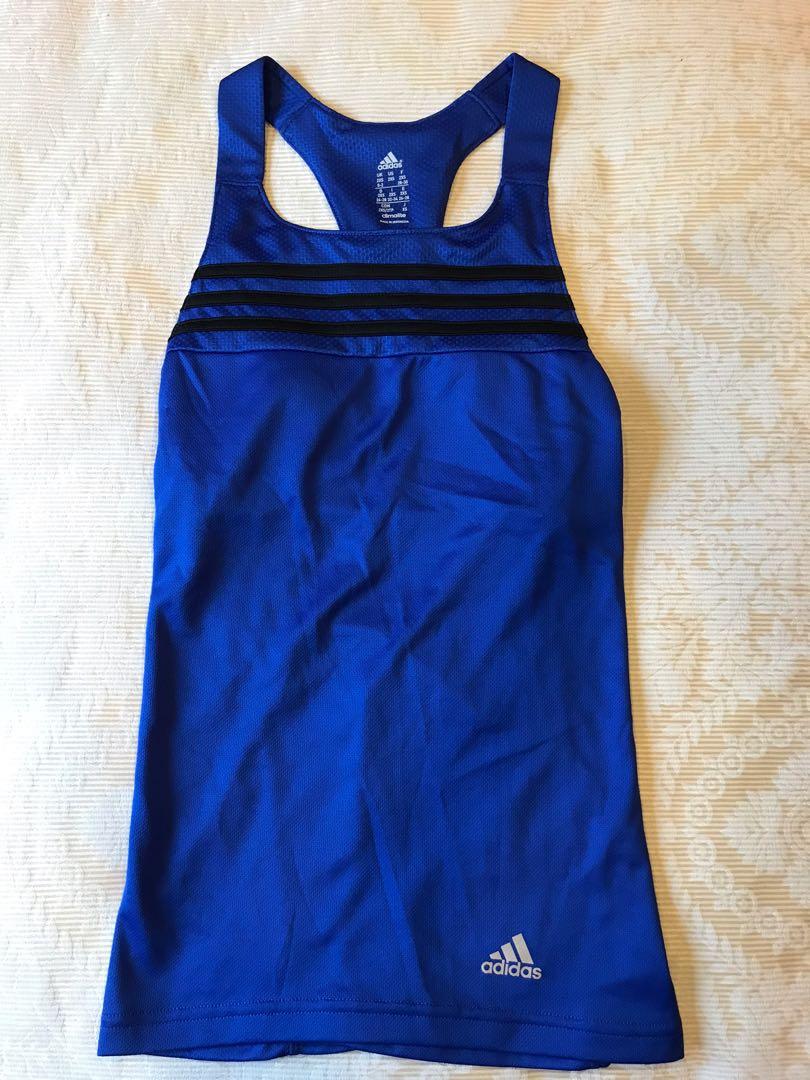 Adidas padded tank top on sale