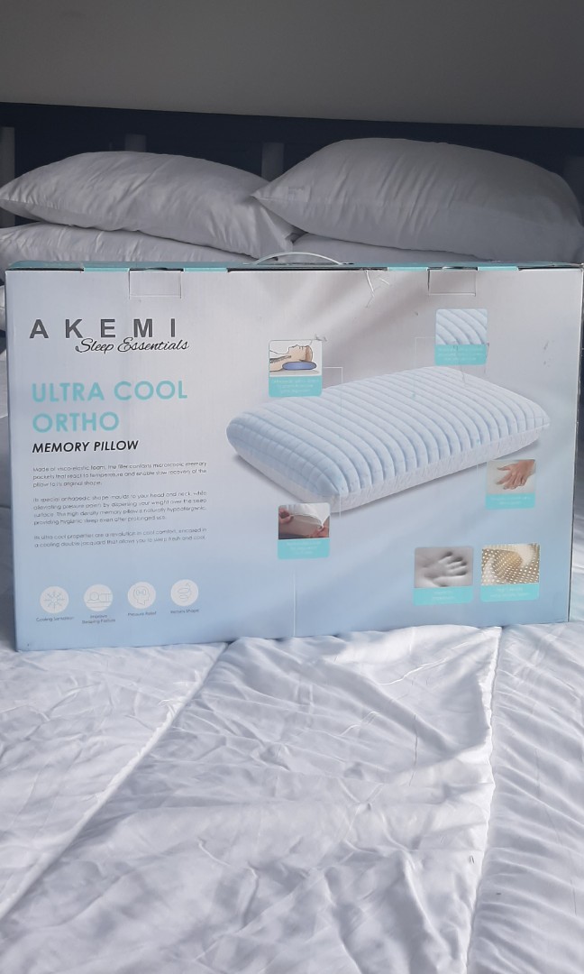 Akemi ultra cool store ortho memory pillow