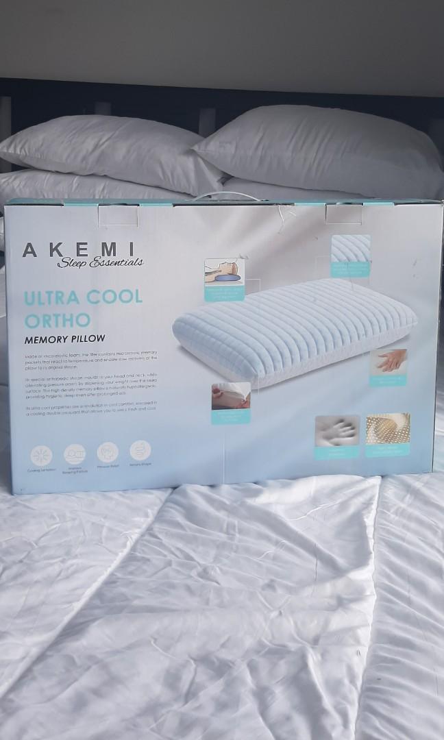 Akemi ultra cool contour memory on sale pillow