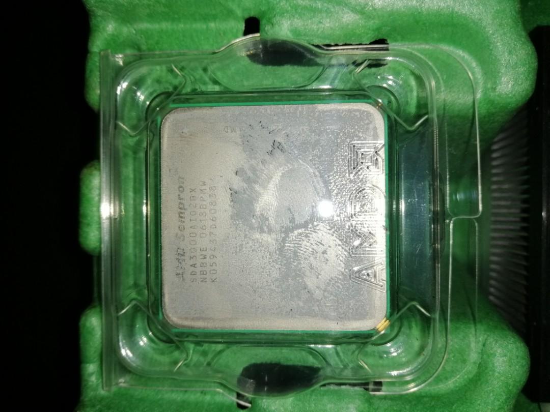 AMD Sempron 3000 Socket 754 CPU Processor