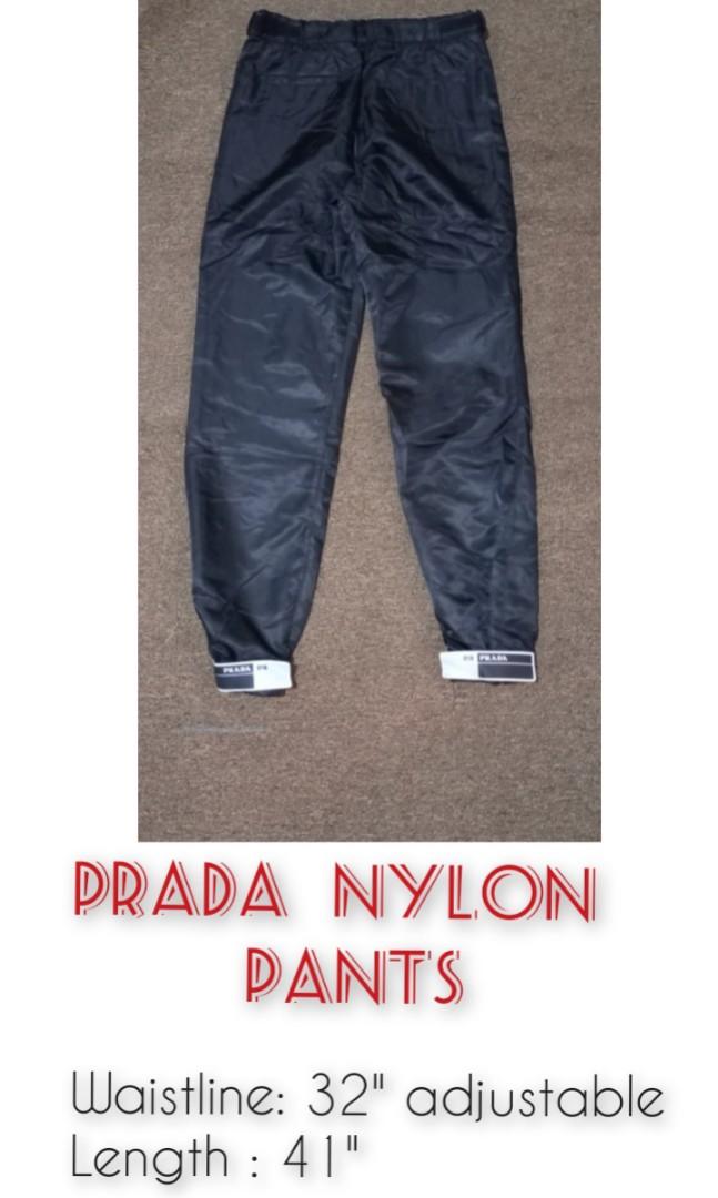 ????PRADA NYLON PANTS, Men's Fashion, Activewear on Carousell