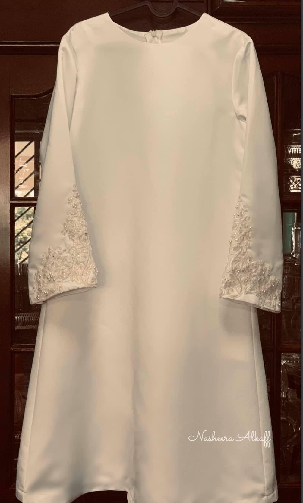 Baju Kurung Pahang For Akad Nikah With Veil Custom Order Xs To Xxxxxxxl Any Sizes And Colors Available Women S Fashion Muslimah Fashion Dresses On Carousell