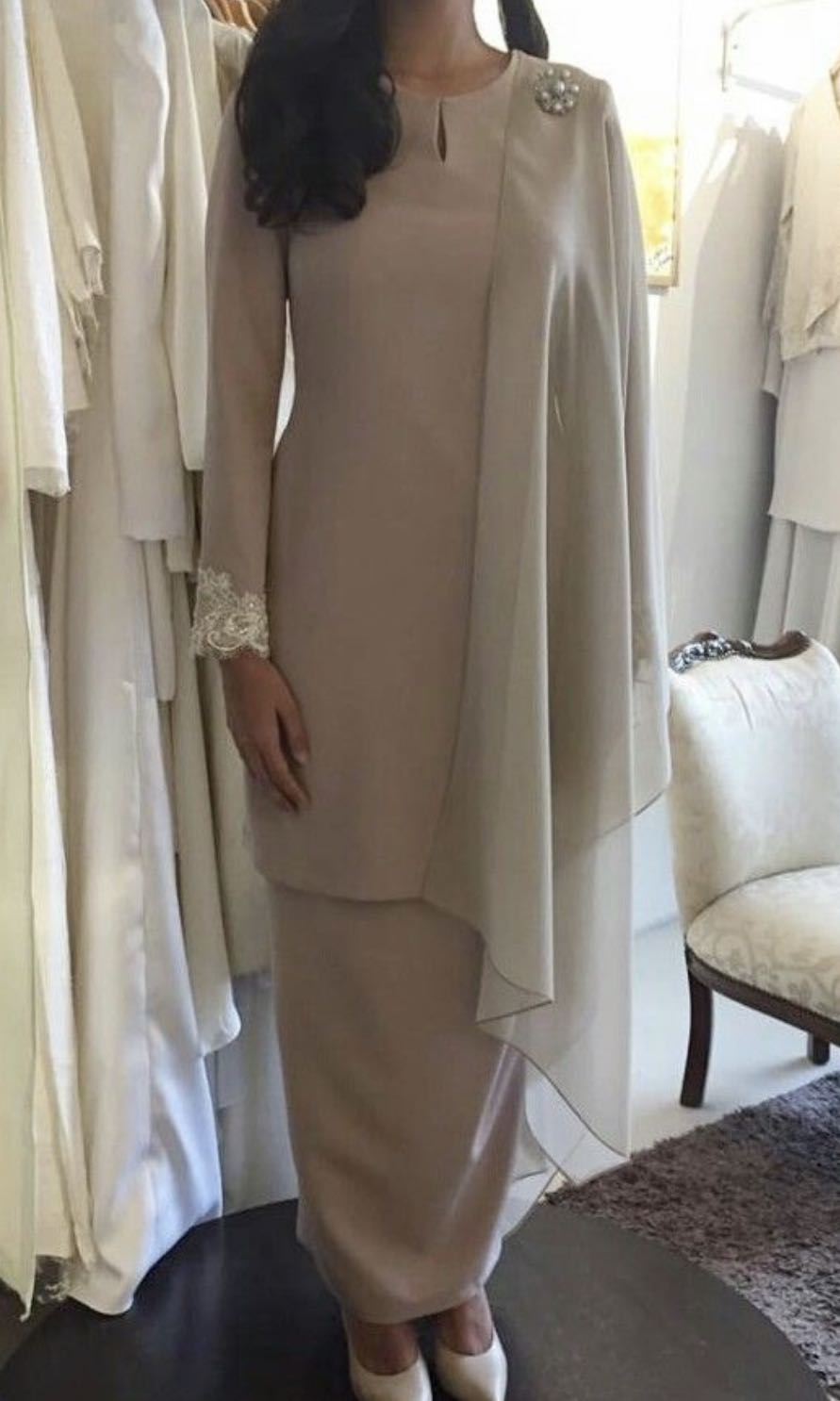 Baju Nikah Tunang Bridesmaids Etc Made To Order Xs To Xxxxxxxxl Fabric By Us Women S Fashion Muslimah Fashion Dresses On Carousell