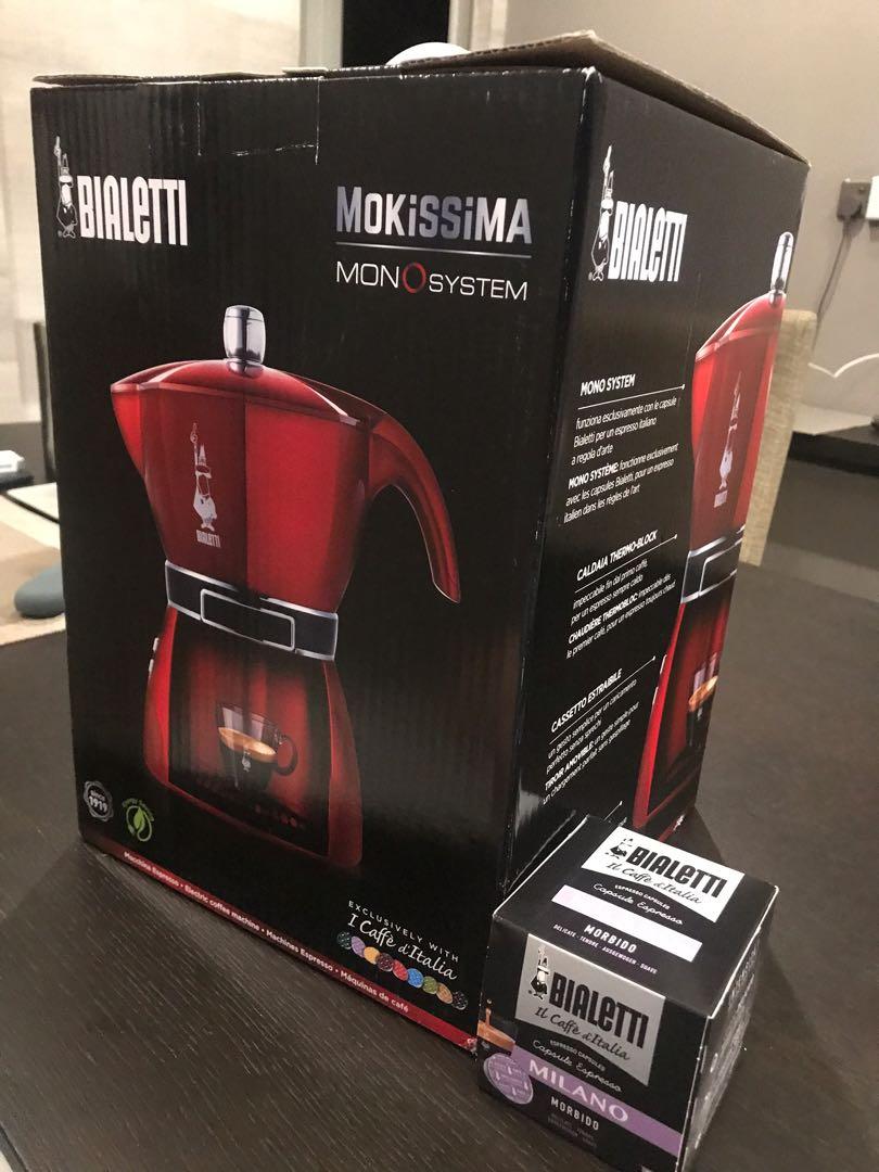 Mokona Bialetti macchina caffe espresso 20 bar, TV & Home Appliances,  Kitchen Appliances, Coffee Machines & Makers on Carousell