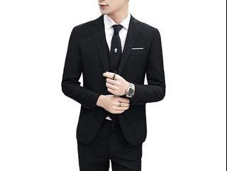 Black formal suit jacket for men in stock (jacket only)
