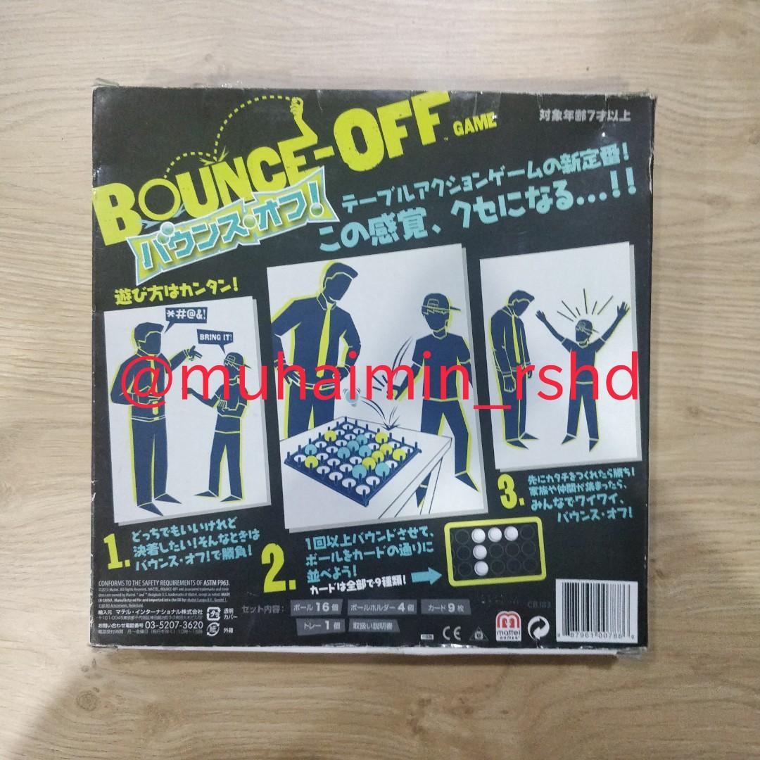 Bounce Off Mattel Games Japan Edition Shell Nakupgrade Toys Games Board Games Cards On Carousell Bounce Off Mattel Games Japan Edition Shell Nakupgrade Toys Games Board Games Cards On Carousell