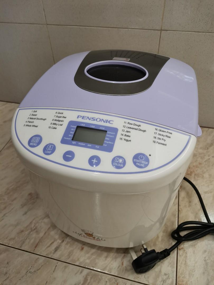 Bread Maker Pensonic Kitchen Appliances On Carousell