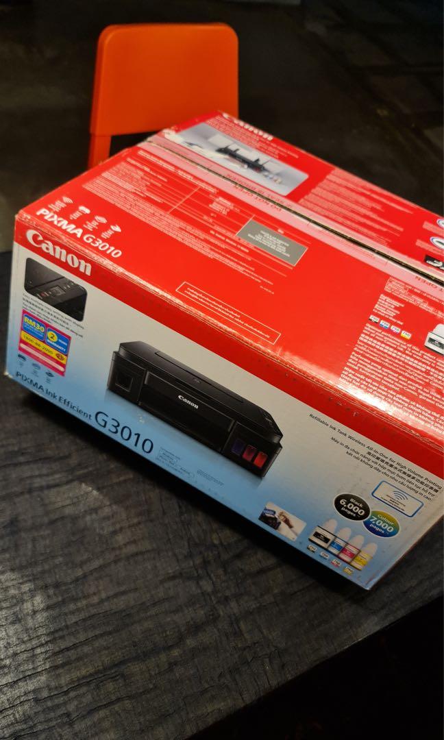 canon g3010 ink charging