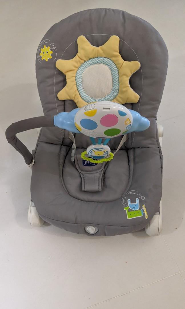 Chicco Balloon Baby Bouncer Dark Grey