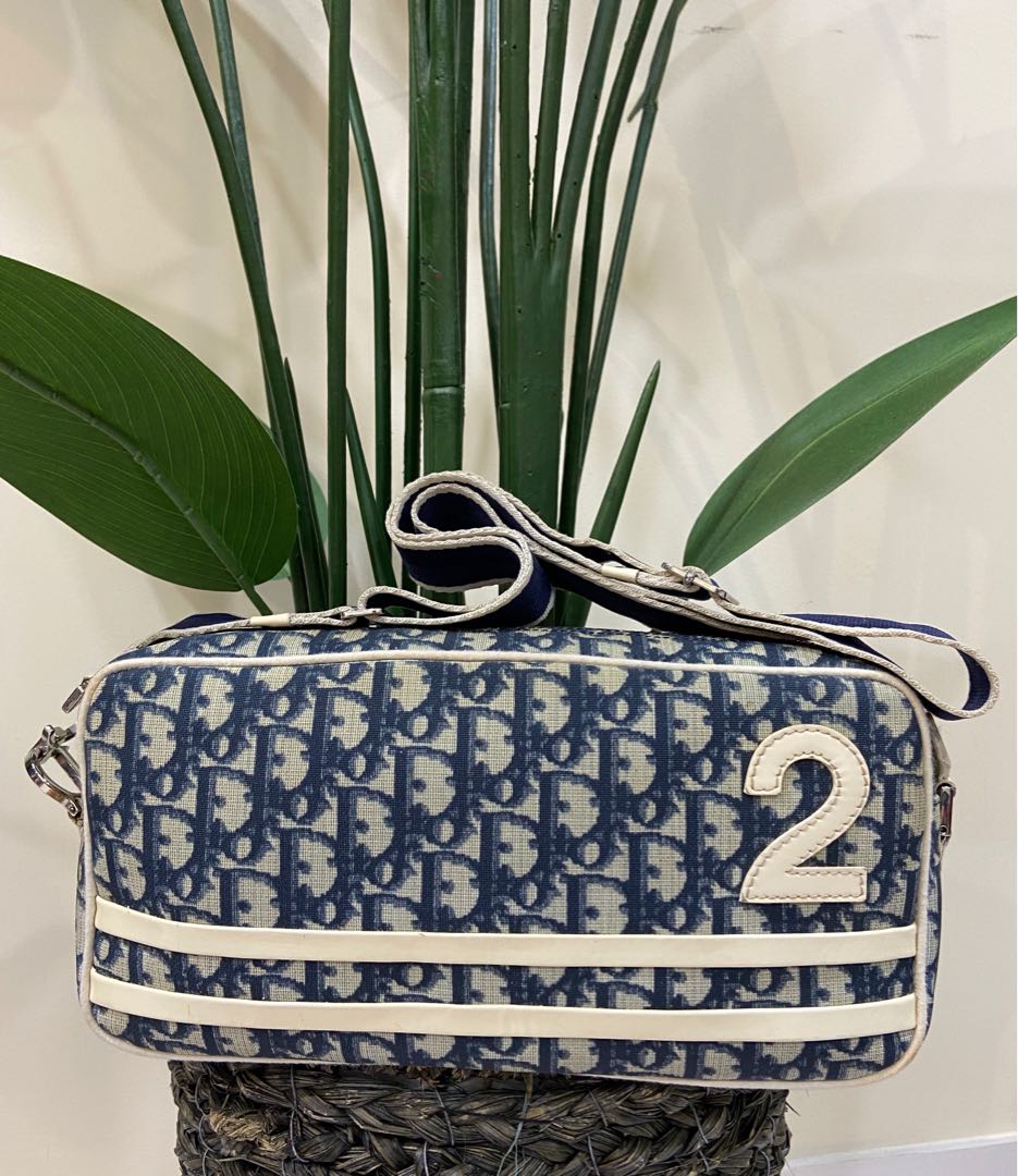 Blue best sale dior monogram