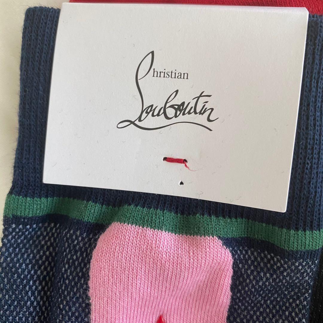 Christian store louboutin socks
