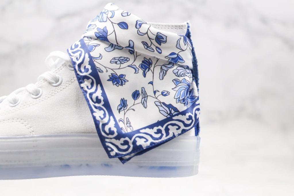 Blue bandana chuck taylors 2025