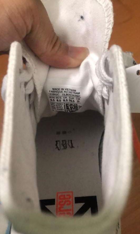 Nike converse clearance off white uk