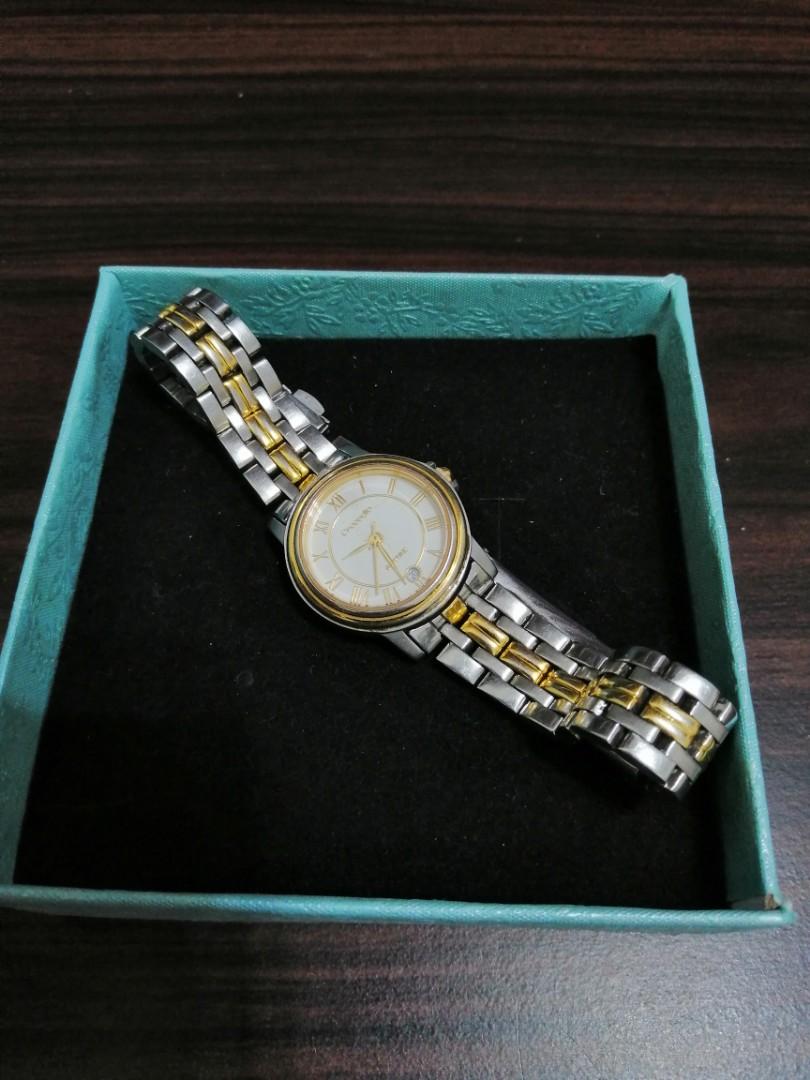 Crocodile luxury ladies watch Sil Gld Silver
