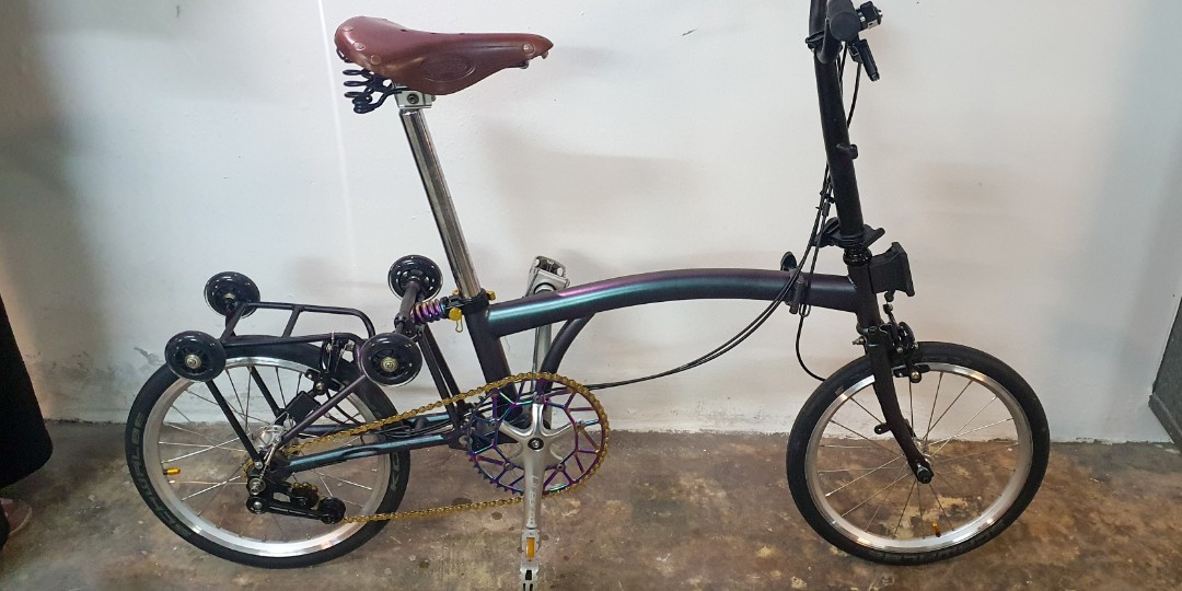 Custom 3Sixty foldable bike Brompton Clone Sports Equipment