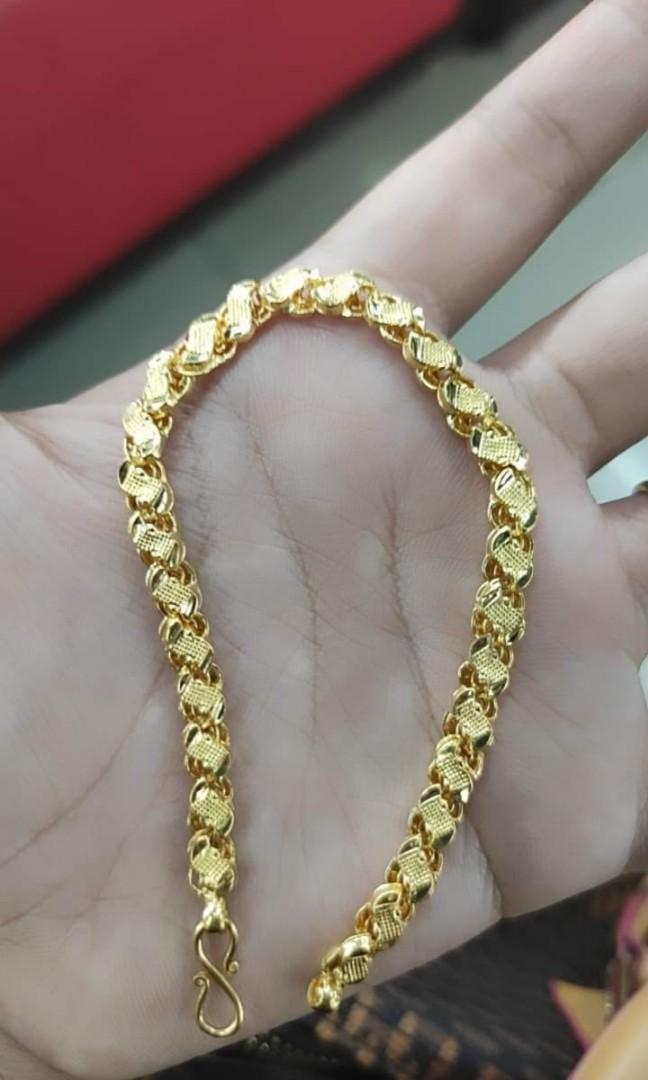 Damascus deals gold bracelet