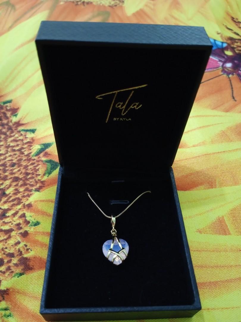Diamond heart necklace cheap tala by kyla
