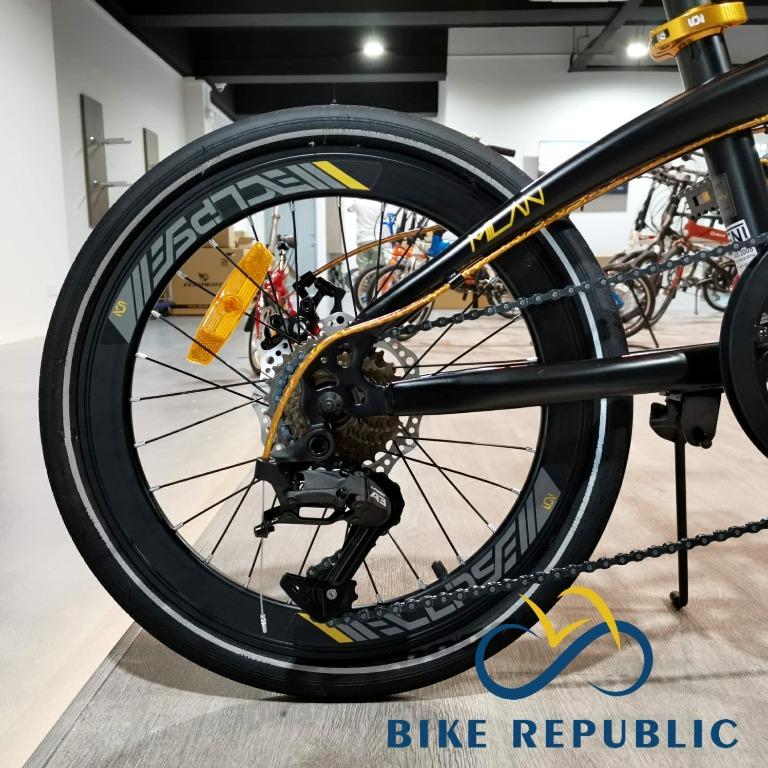 milan folding bike