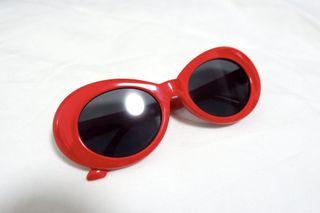 F21 Clout Goggles in Red/Black