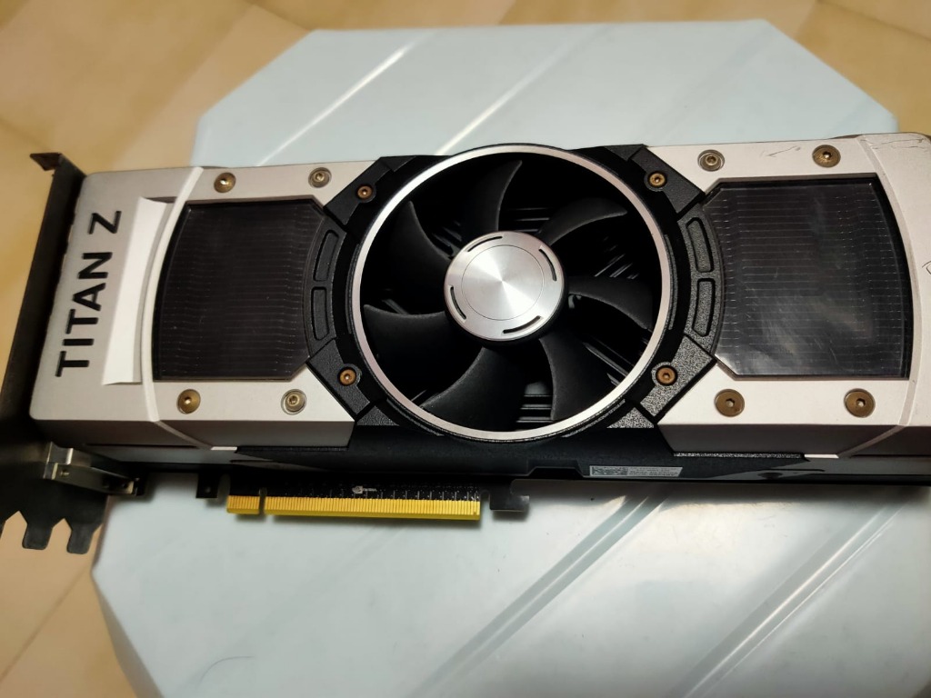 Faulty Gtx Titan Z 12gb Nvidia Computers Tech Parts Accessories Computer Parts On Carousell