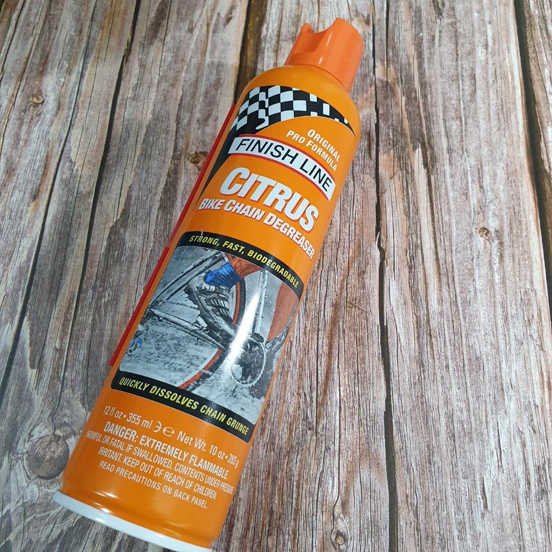 finish line citrus degreaser