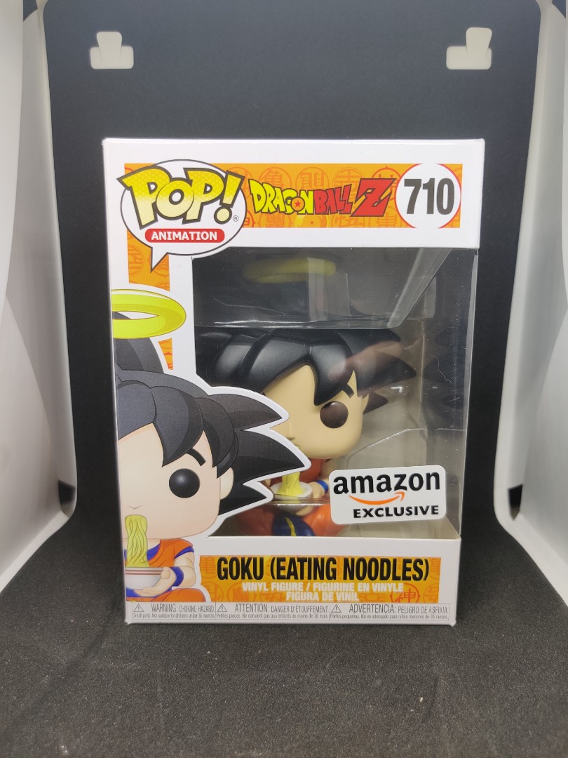 goku eating noodles funko pop