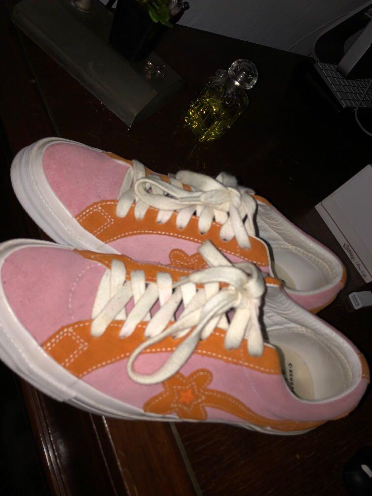 Golf wang converse pink shop