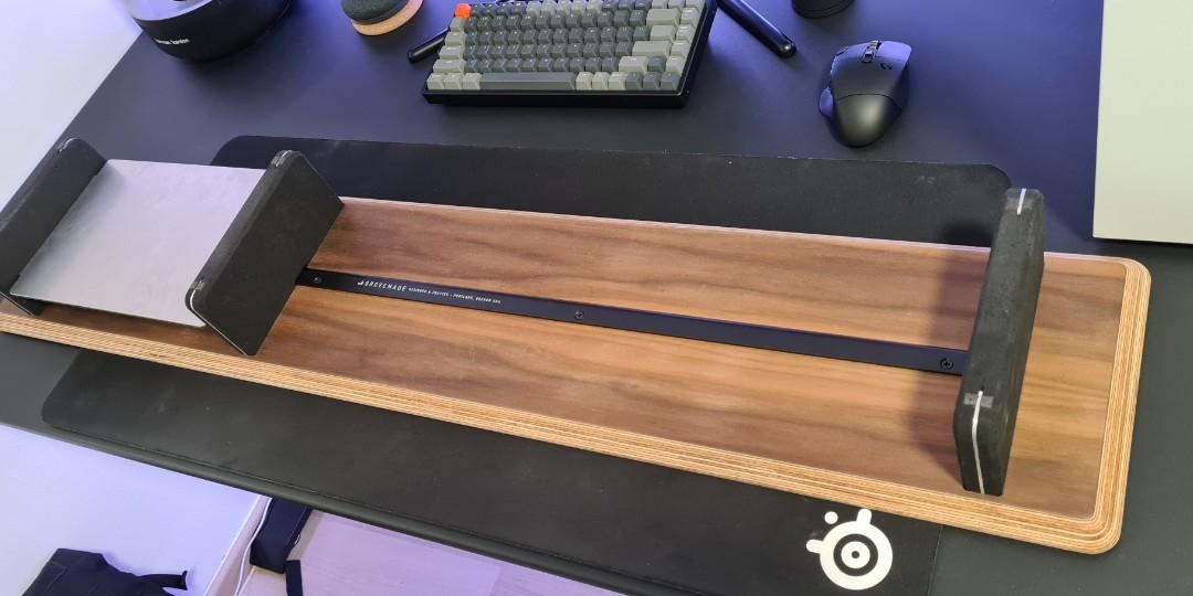 Grovemade Walnut Desk Shelf, Furniture & Home Living, Furniture