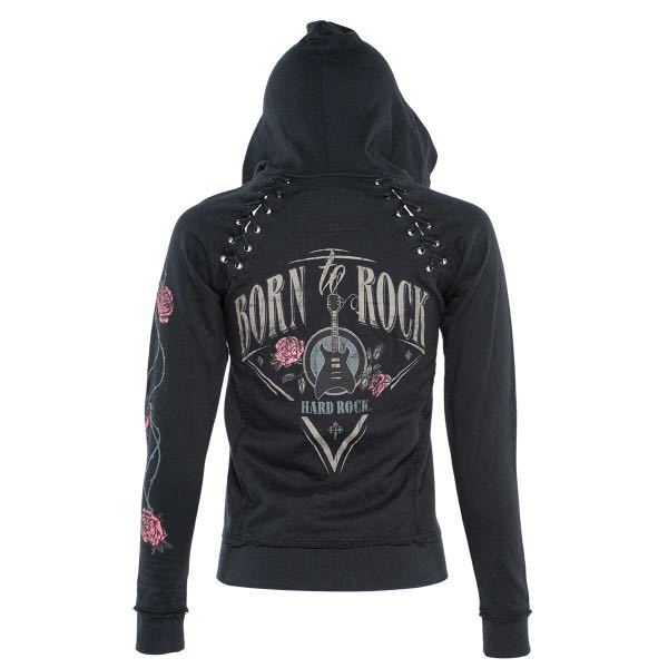 Hard Rock Cafe Hollywood FL Women s Rose Hoodie Women s Fashion