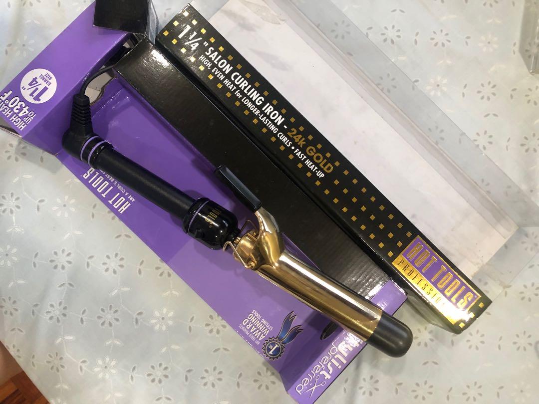 curling iron salon