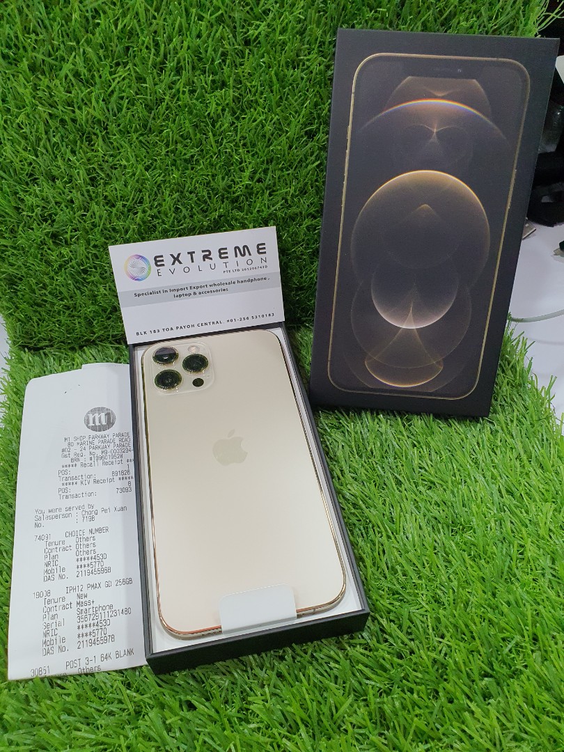 Iphone 12 Pro Max 256gb Gold Mobile Phones Gadgets Mobile Phones Iphone Iphone 12 Series On Carousell