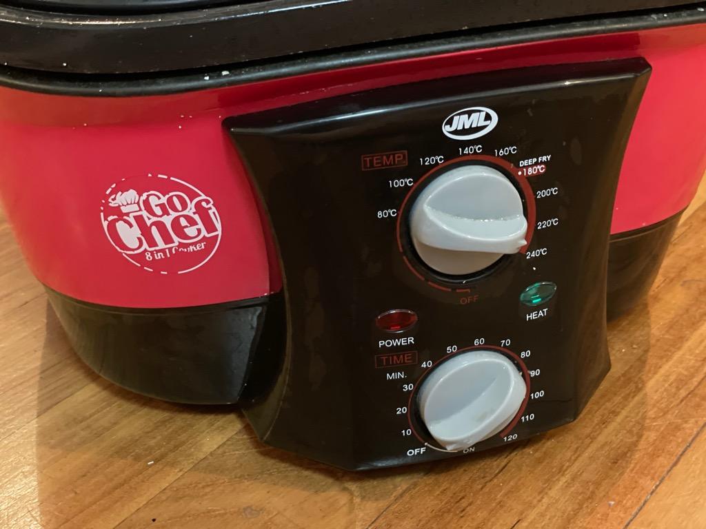 JML Gourmet CHEF 8 in 1 Multicooker, TV & Home Appliances, Kitchen