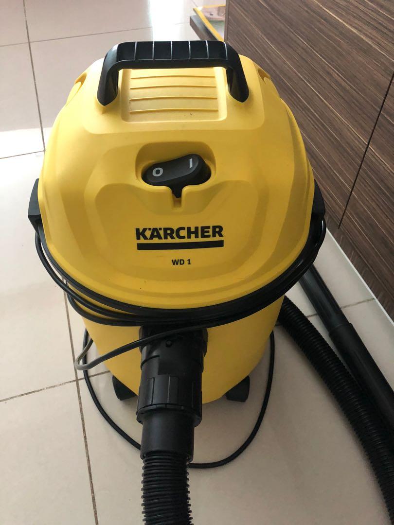 Karcher WD1 Wet/Dry Vacuum, TV & Home Appliances, Vacuum Cleaner