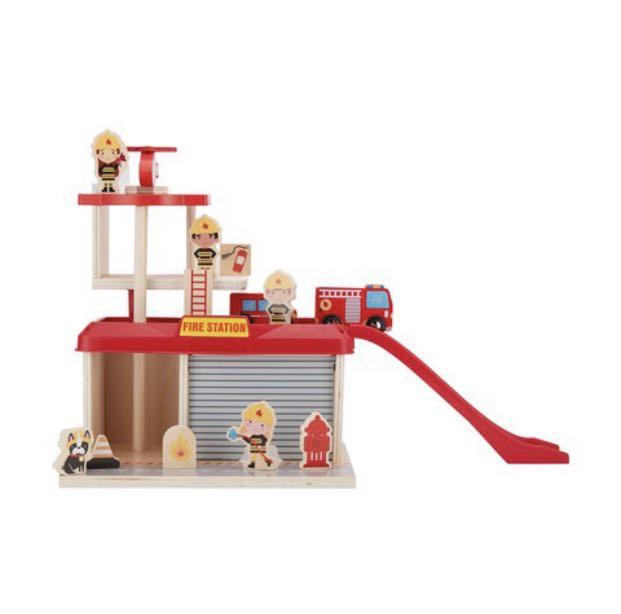 KMART FIRE STATION WOODEN TOYS Hobbies Toys Toys Games on