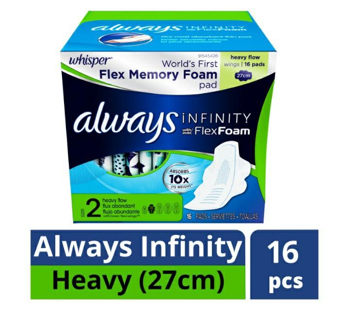 Kotex Always Infinity flexifoam pad, Beauty & Personal Care, Bath & Body, Body Care on Carousell