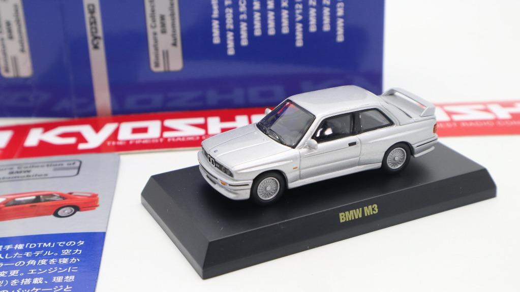 Kyosho 1/64 BMW E30 M3 1985 DTM Silver, 興趣及遊戲, 玩具& 遊戲類